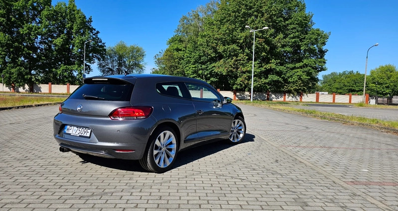 Volkswagen Scirocco cena 54900 przebieg: 149800, rok produkcji 2013 z Warszawa małe 79